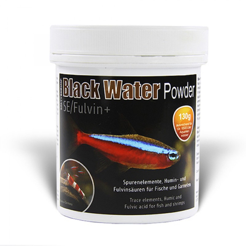 SaltyShrimp Black Water Powder SE/Fulvin+ 130 gr (orjinal ambalaj)